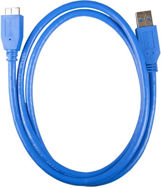 

Кабель USB 3.0 micro-B 10pin - microUSB (blue)