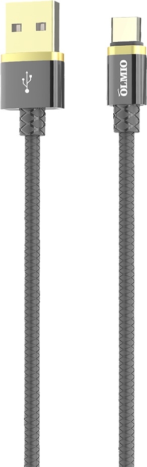 OLMIO Кабель DELUXE USB-USB Type-C, 2.1A