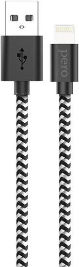 PERO Кабель DC04 USB - 8pin Lightning, 2м