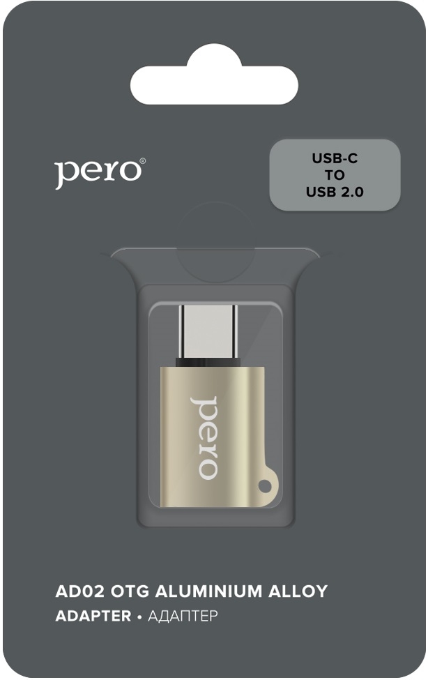 PERO OTG-адаптер AD02 USB 2.0 - USB Type-C