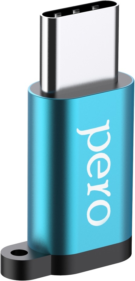

Адаптер AD01 microUSB - USB Type-C (blue)