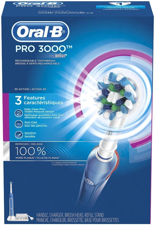 Braun Электрическая щетка Oral-B Professional Care 3000