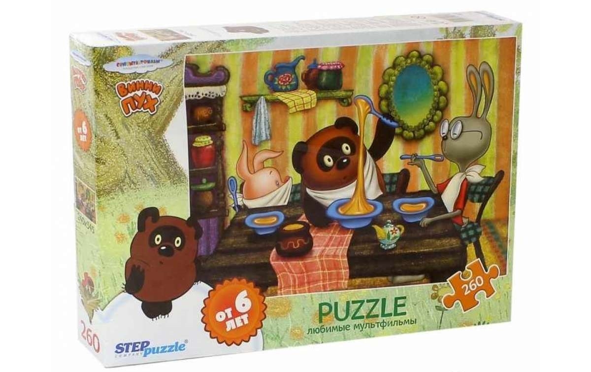 

Головоломки, пазлы Step Puzzle, Пазл "Союзмультфильм. Винни Пух"
