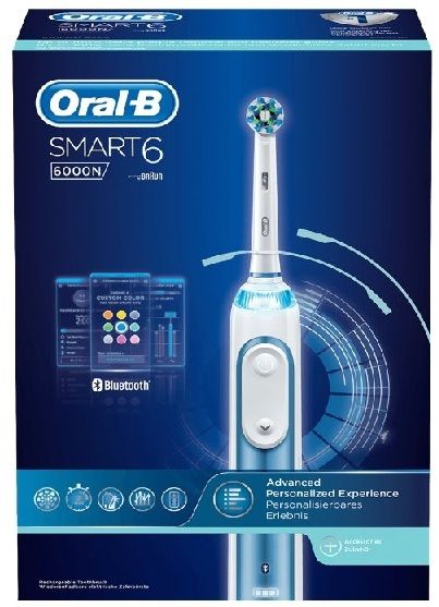 Braun Электрическая щетка Oral-B Smart 6 6000N 
