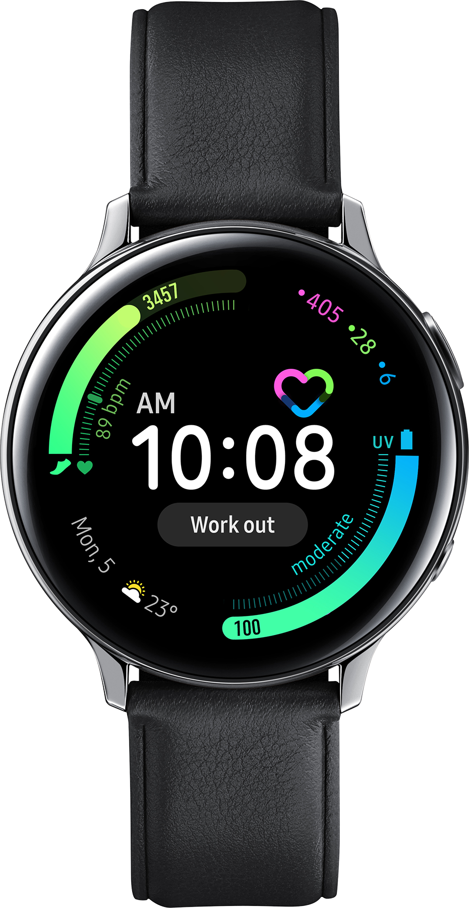 Samsung Часы Galaxy Watch Active2 сталь 44 мм