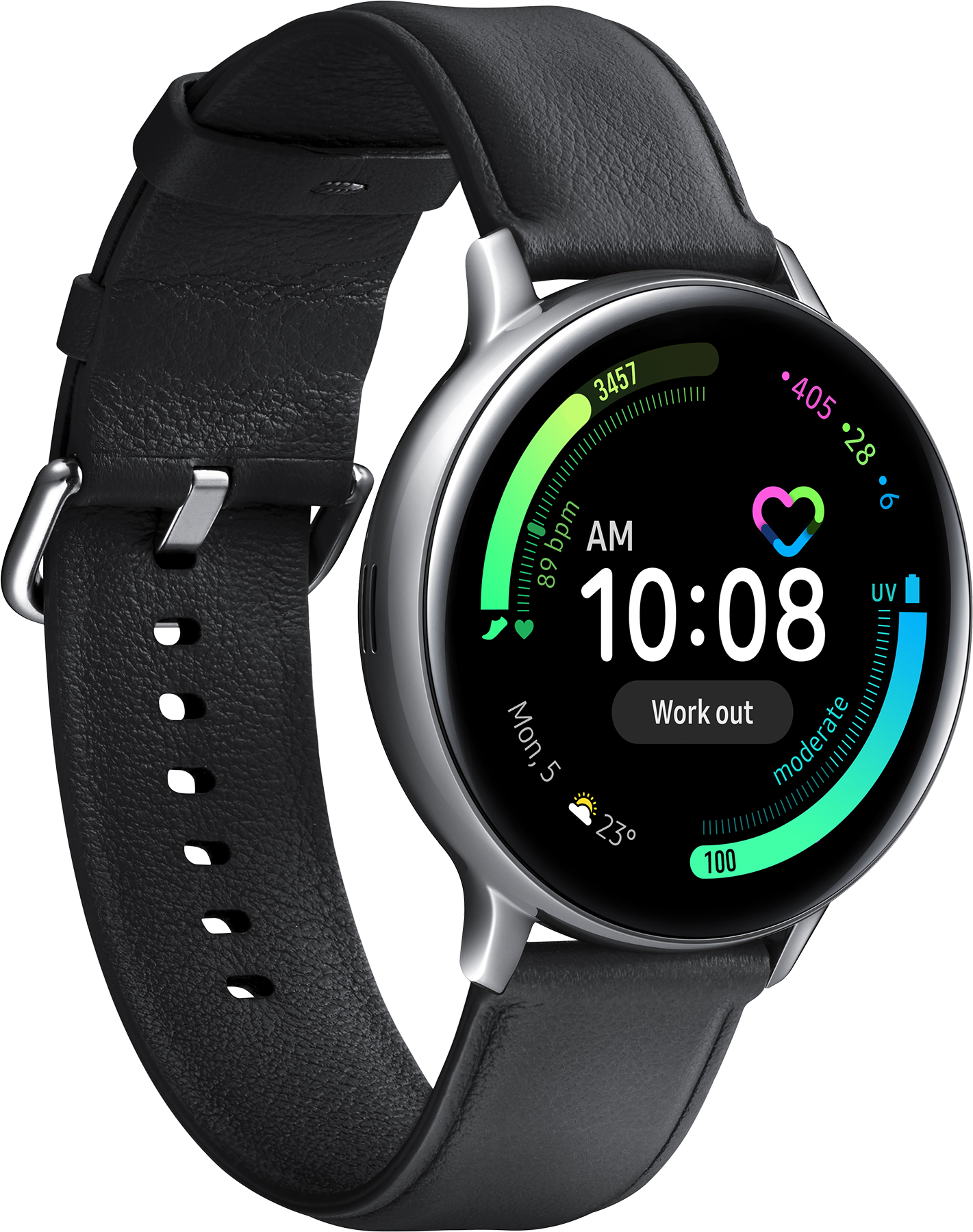 Samsung Часы Galaxy Watch Active2 сталь 44 мм