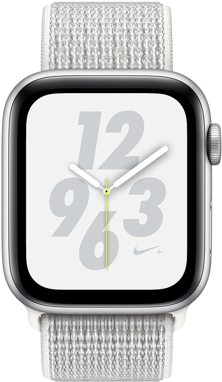 Apple Часы Watch Series 4 GPS 44mm Aluminum Case with Nike Sport Loop