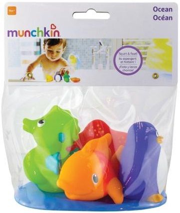 Munchkin Игрушки для ванной "Морские животные" (4 шт.)