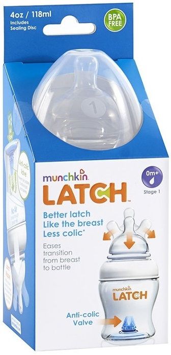 Munchkin Бутылочка для кормления Latch 120 мл