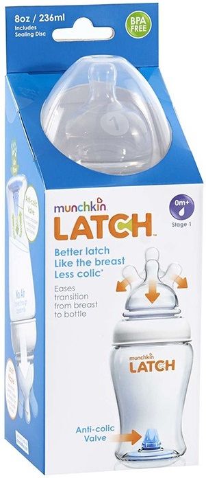 Munchkin Бутылочка для кормления Latch 240 мл