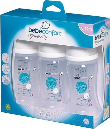 Bebe Confort Набор Maternity (3 бутылочки 270 мл)