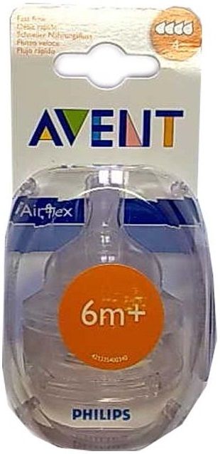 Philips Avent Соска с антивакуумной юбкой