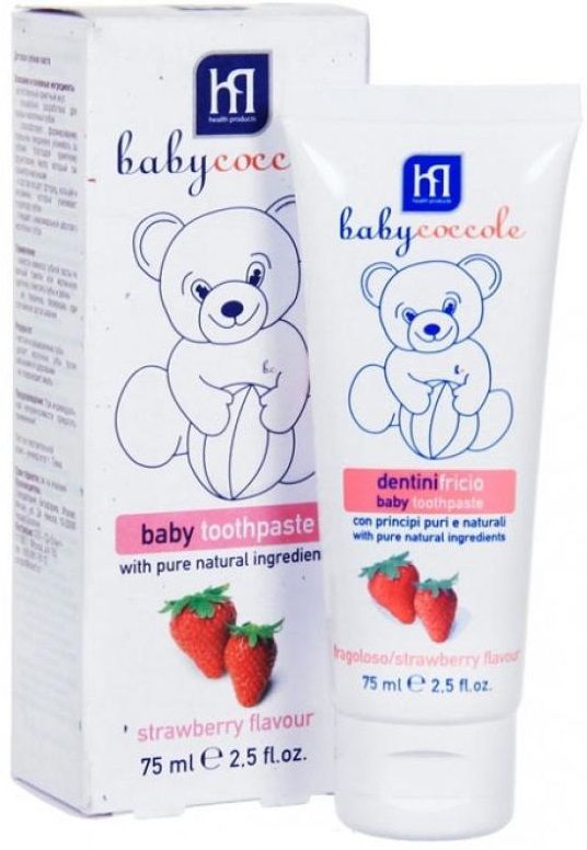 Babycoccole Зубная паста "Клубника" 75 мл