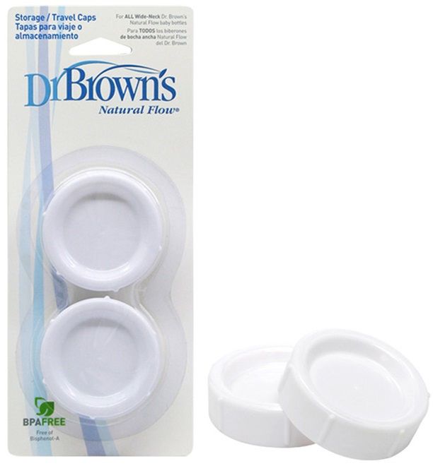 Dr.Brown's Крышки для бутылочек с широким горлышком