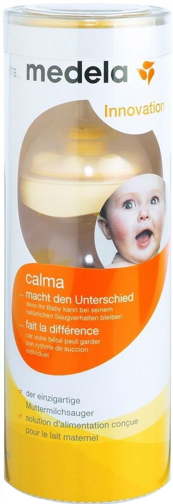 Medela Смартсоска Calma с бутылочкой (контейнером) для молока, 150 мл.