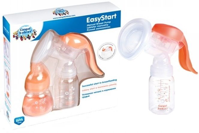 Canpol Babies Молокоотсос поршневой Easy Start