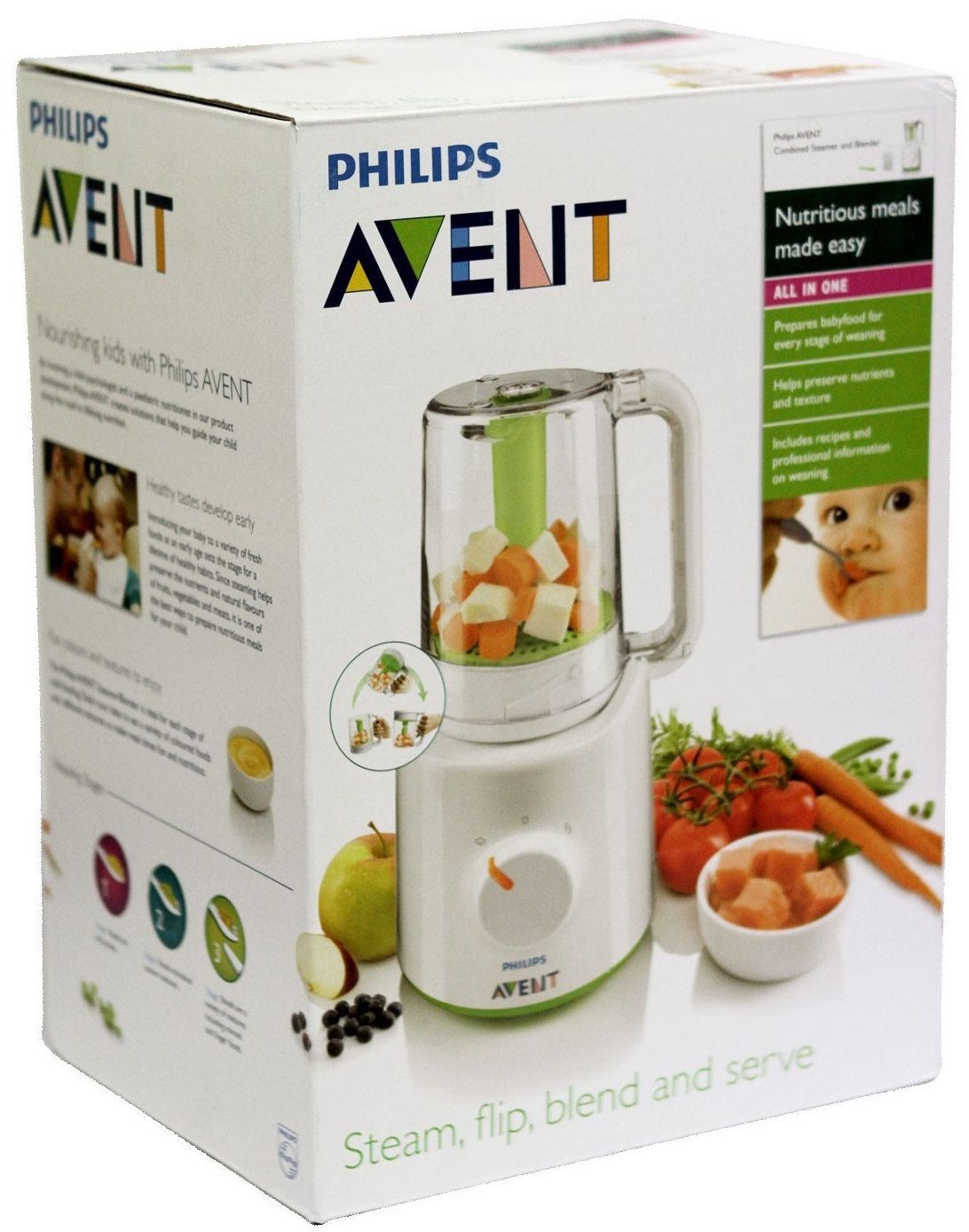 Philips Avent Пароварка-блендер SCF870