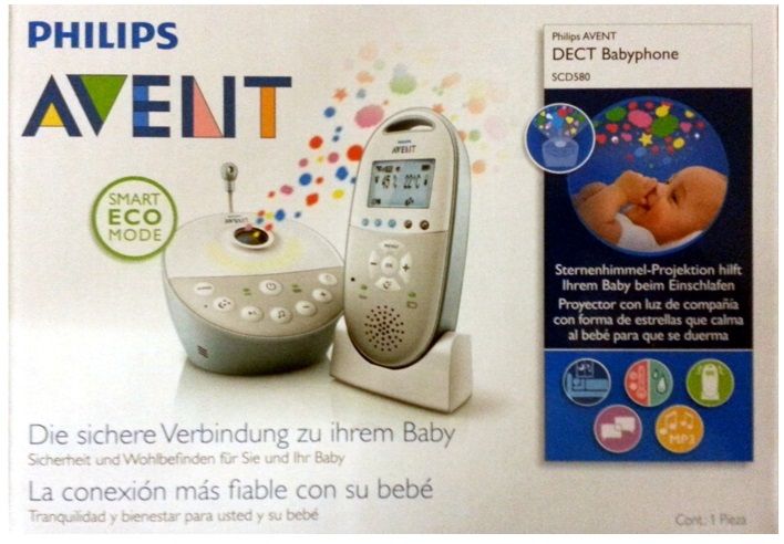 Philips Avent Радионяня SCD 580/00