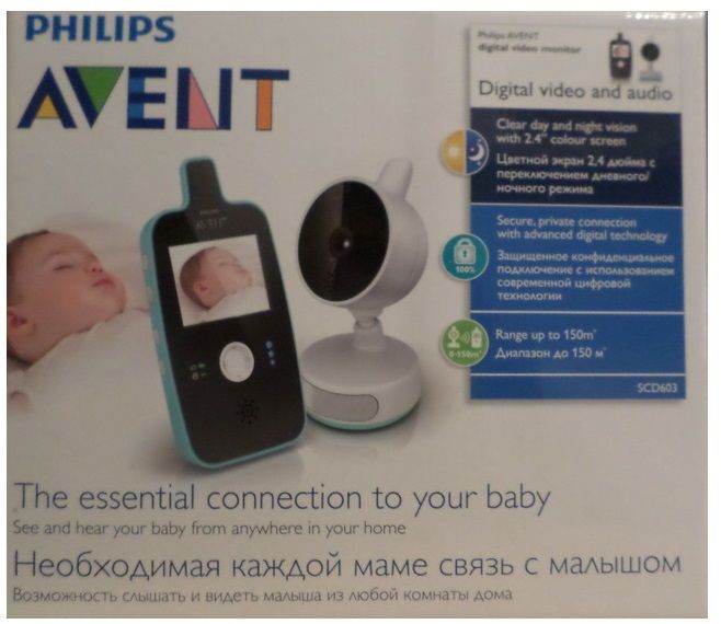 Philips Avent Видеоняня SCD 603/00