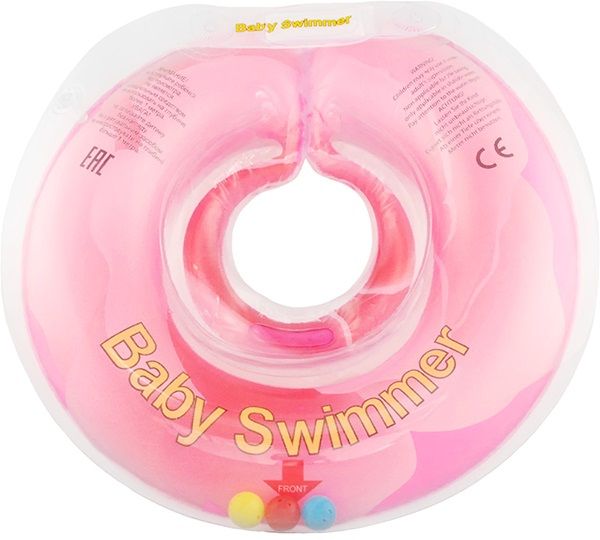 Baby Swimmer Круг на шею "Флора", с погремушкой 