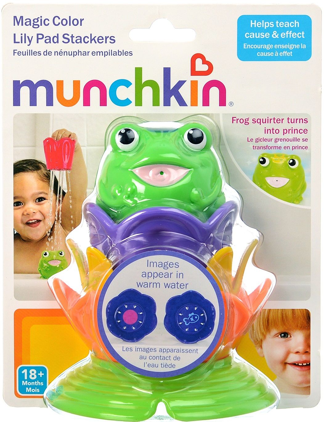 Munchkin Игрушка для купания "Лягушка-принцесса"