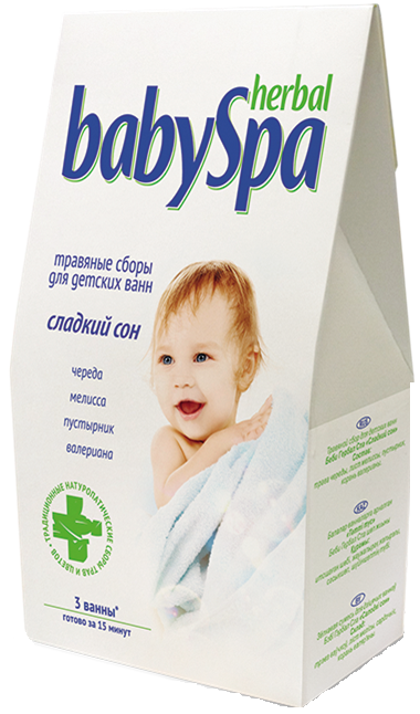 Herbal Baby Spa Травяной сбор "Сладкий сон" 45 гр
