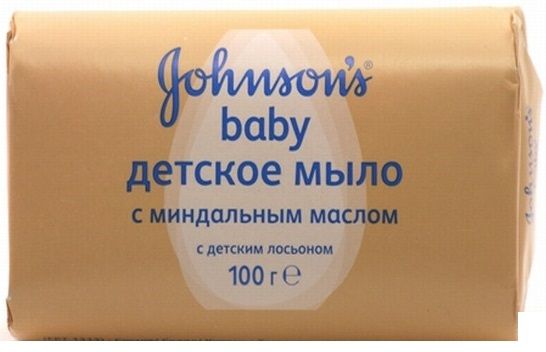 Johnson's baby Мыло с миндальным маслом