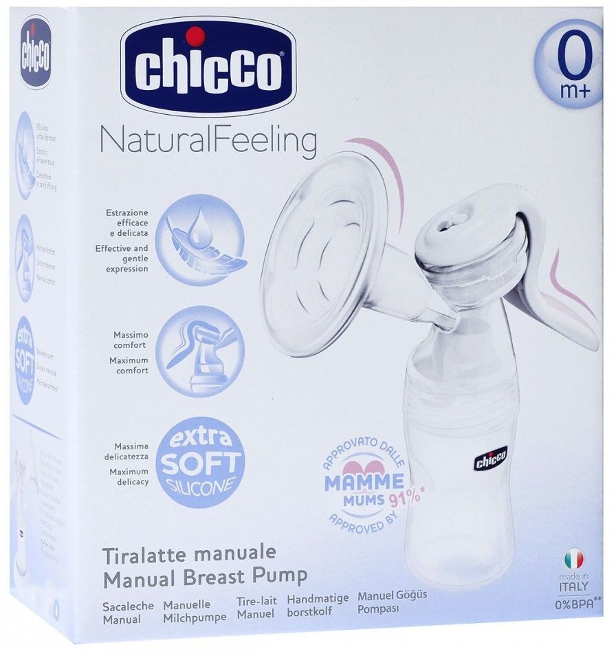 Chicco Молокоотсос ручной Wellbeing (Веллбеинг)