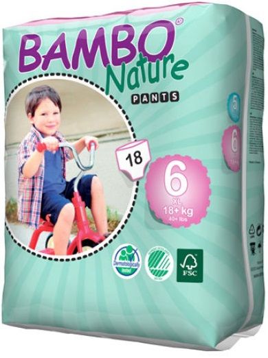 Bambo Nature Подгузники-трусики, XL (18+ кг)