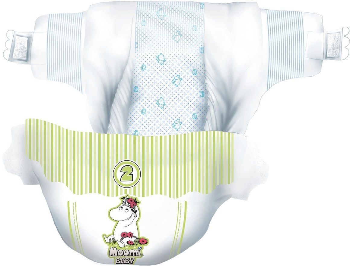 Muumi Подгузники, Baby Mini (Бейби Мини) 3-6 кг