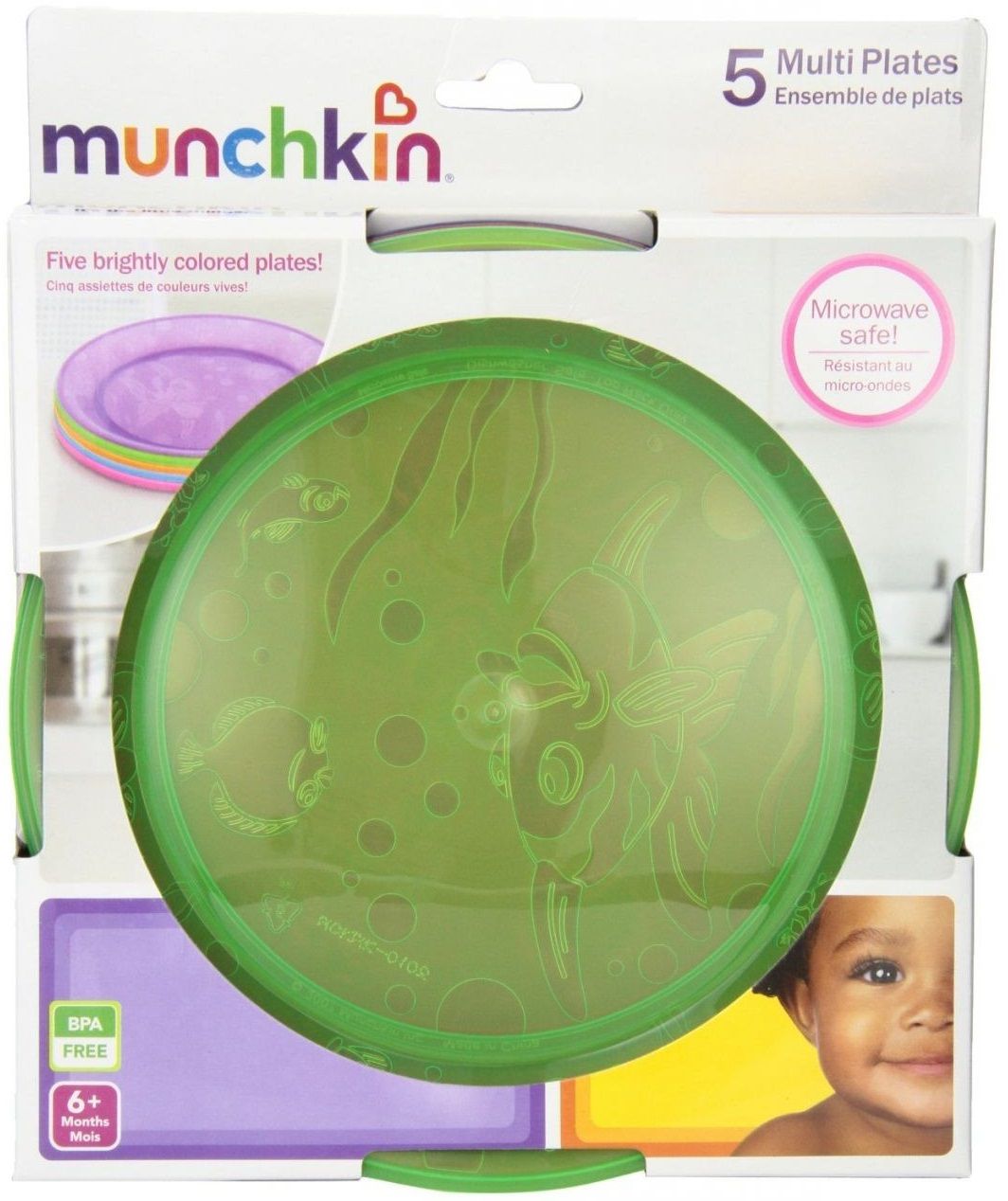 Munchkin Набор детских тарелок