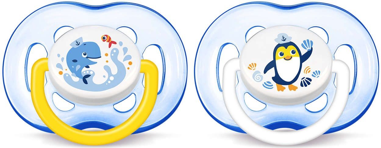 Philips Avent Пустышки Freeflow, 18 мес.+