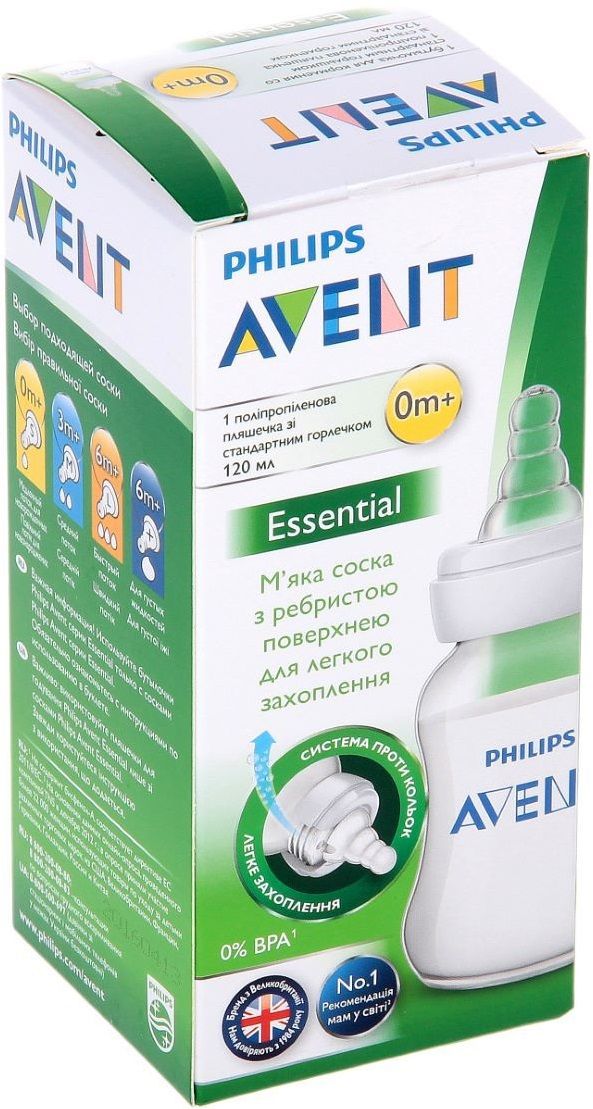 Philips Avent Бутылочка Essential, 120 мл.