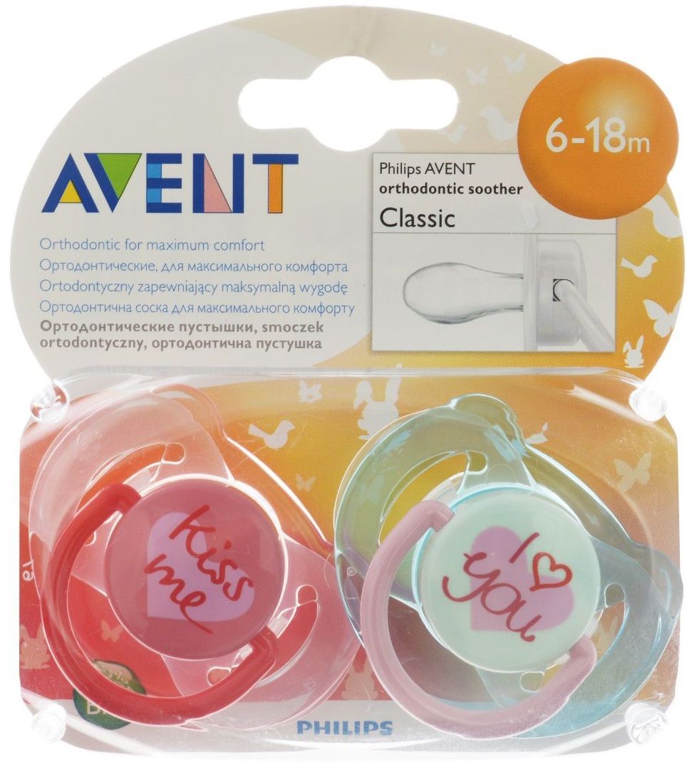 Philips Avent Пустышка Kiss me (6 - 18 мес.)