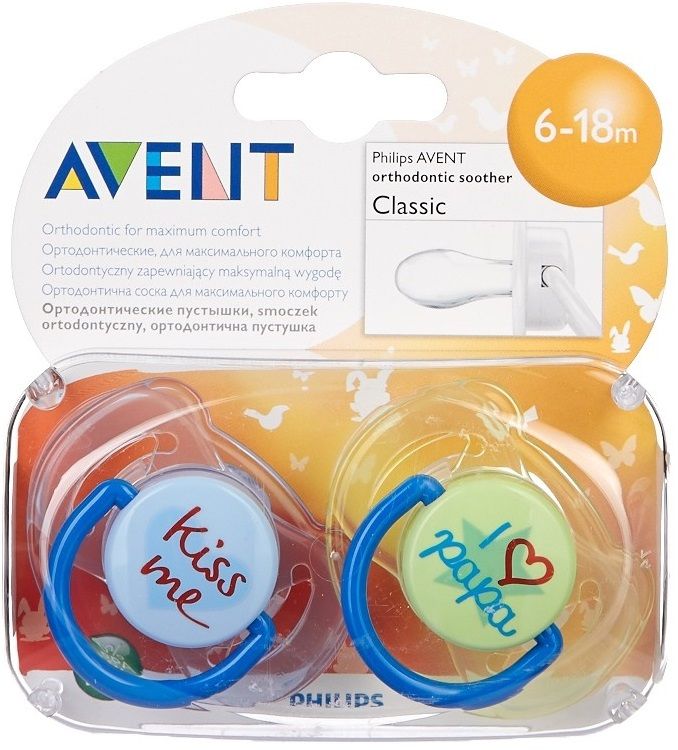 Philips Avent Пустышка Kiss me (6 - 18 мес.)