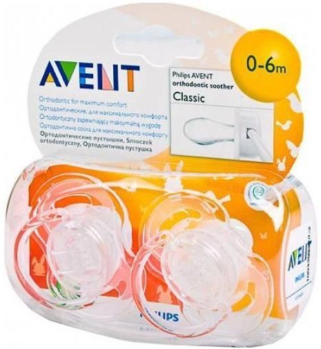 Philips Avent Пустышка "Классика" (0 - 6 мес.)