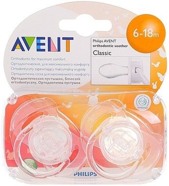 Philips Avent Пустышка "Классика" (6 - 18 мес.)