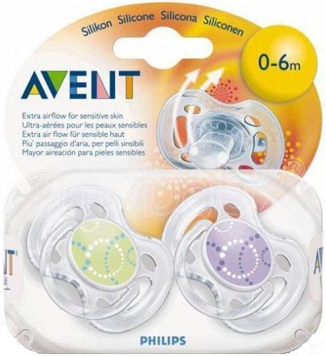 Philips Avent Пустышка Freeflow Design (0-6 мес.)