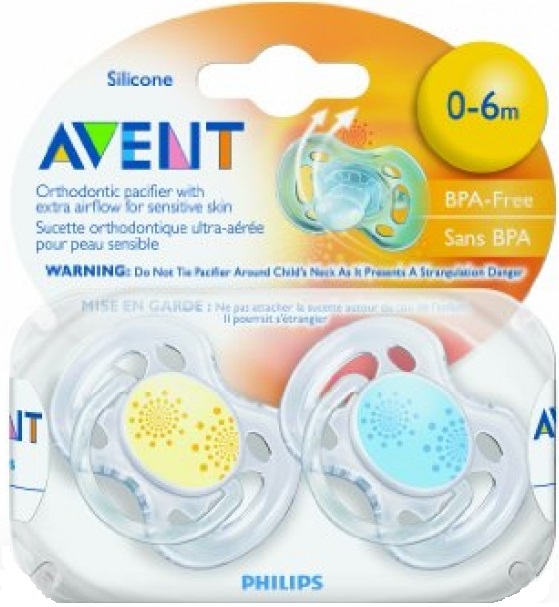 Philips Avent Пустышка Freeflow Design (0-6 мес.)