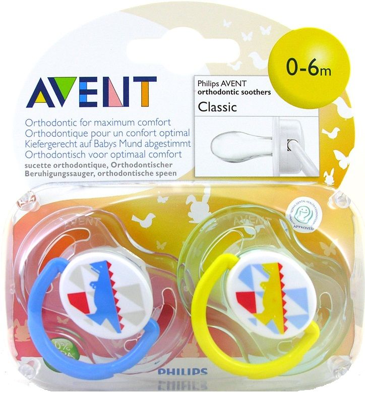 Philips Avent Пустышка "Животный мир" (0 - 6 мес.)