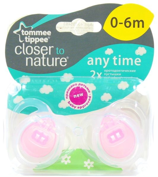Tommee Tippee Пустышка Any Time