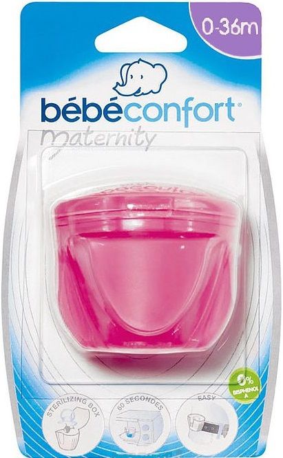 Bebe Confort Контейнер для стерилизации (в СВЧ) и хранения пустышки