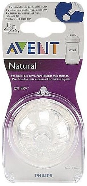 Philips Avent соска Natural для густых жидкостей