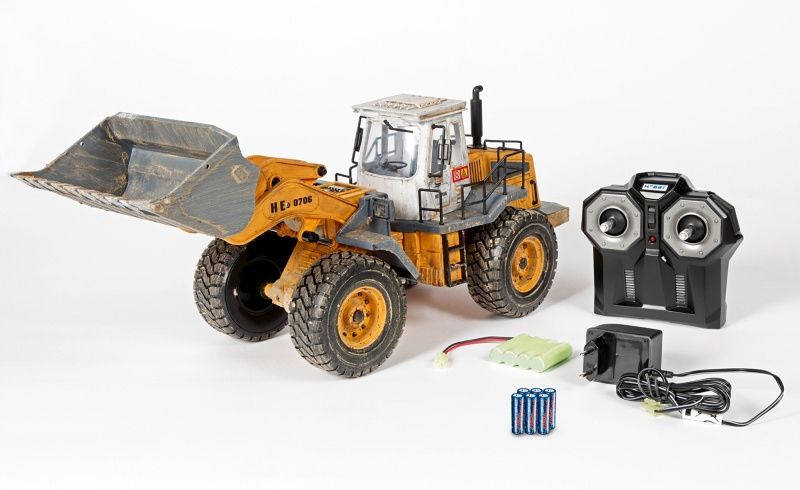 Hobby Engine Бульдозер Wheeled Loader 