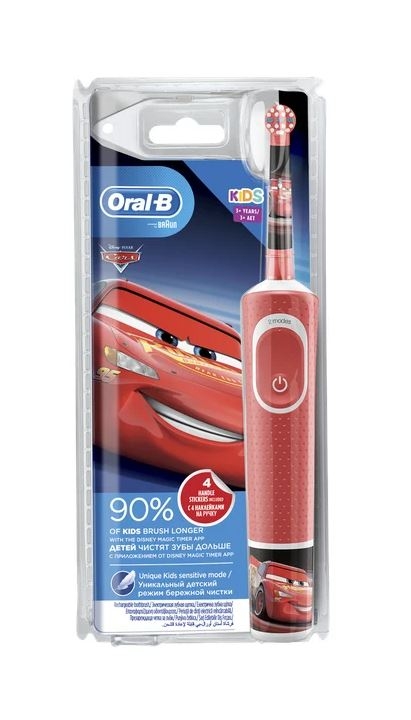 Braun Зубная щетка детская Oral-B Vitality Kids D100.413.2K Cars