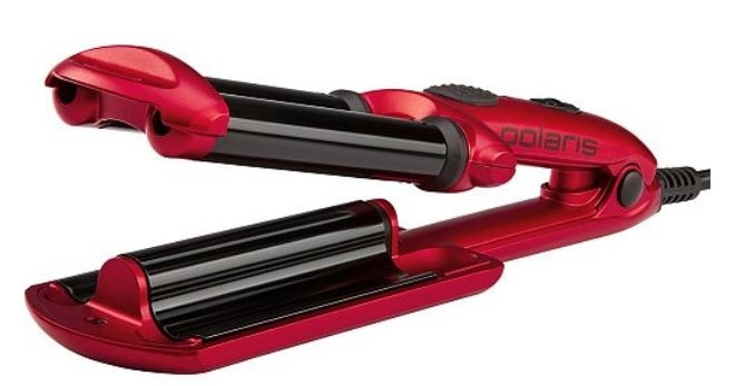 

Электрощипцы Polaris, Стайлер PHS 4080МК MINI (black/red)