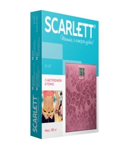 Scarlett SC-217 розовый