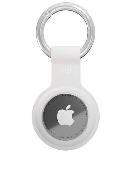 

Брелок-подвеска для Apple Airtag, с держателем кольцо (белый)