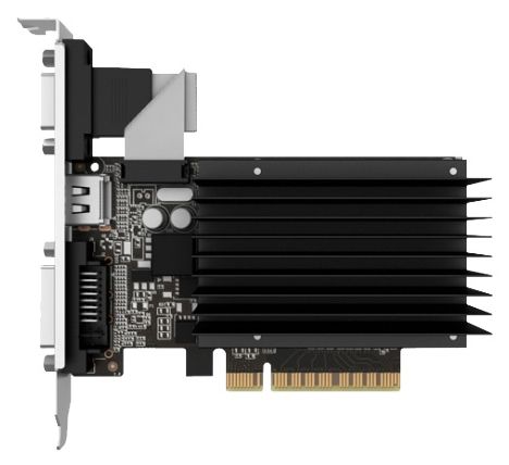 

Видеокарта Palit, GeForce GT 730 902Mhz PCI-E 2.0 2048Mb 1804Mhz 64 bit DVI HDMI HDCP Silent
