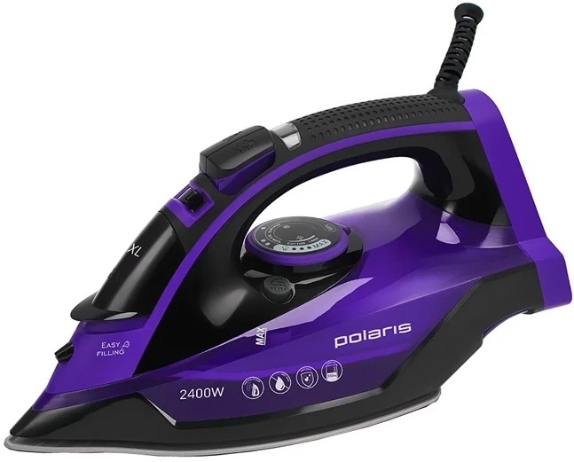 

Утюг Polaris, PIR 2415K (черный/фиолетовый)